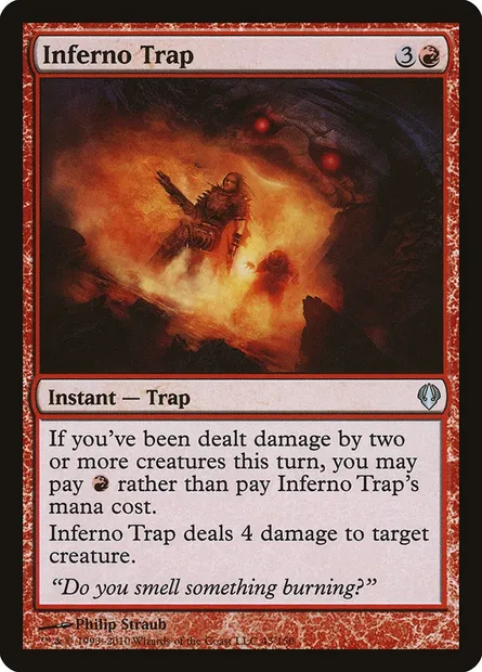 Inferno Trap, Magic card ARC 43 — Archenemy set