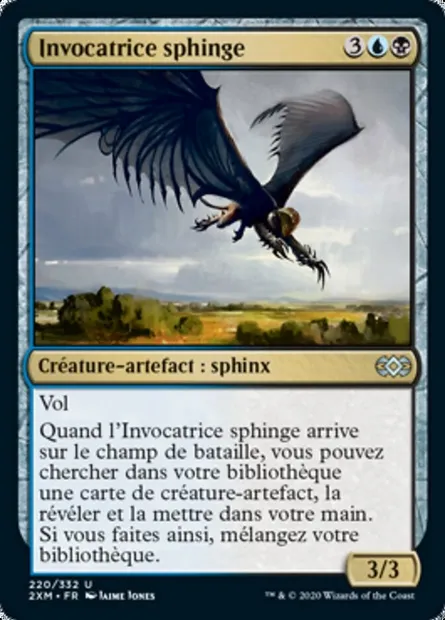 Invocatrice sphinge, carte Magic 2XM 220 — extension Double Masters
