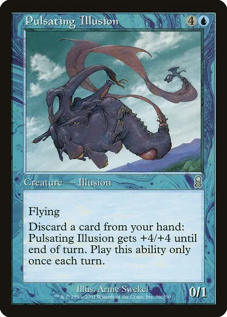 Pulsating Illusion, Magic card ODY 96 — Odyssey set