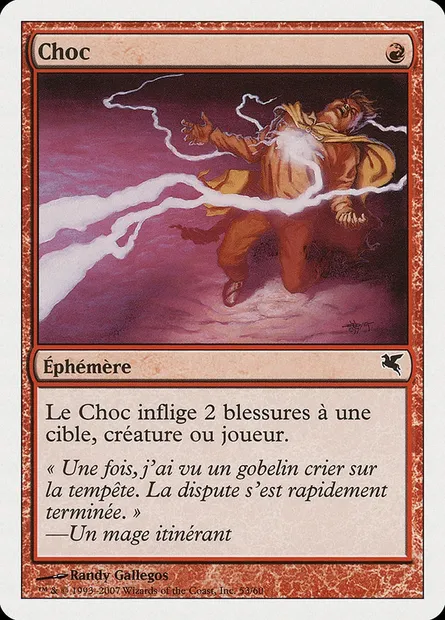 Shock, Magic card PSAL I53 — Salvat 2005 set
