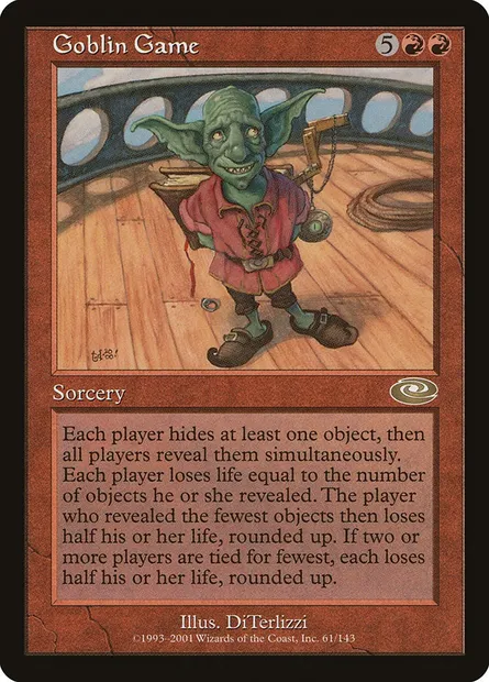 Jeu de gobelin, carte Magic PLS 61 — extension Planeshift