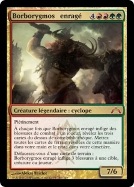 Borborygmos enragé, carte Magic GTC 147 — extension Insurrection