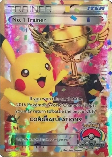 No. 1 Trainer, Pokémon card PR 2016 — Assorted Promos set