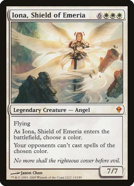 Iona, Shield of Emeria, Magic card ZEN 13 — Zendikar set