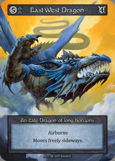 East-West Dragon, Sorcery card ALP 056 — Alpha set