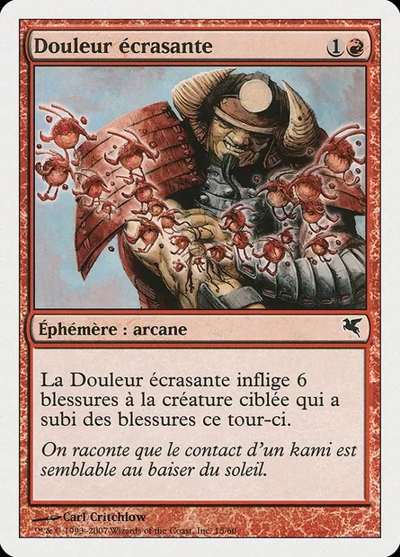 Crushing Pain, Magic card PSAL C15 — Salvat 2005 set