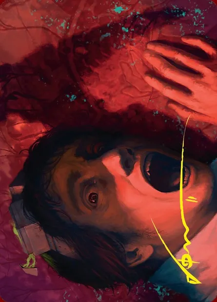 Murder // Murder, Magic card ADSK 9 — Duskmourn: House of Horror Art Series set