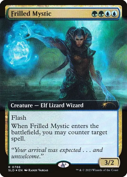 Frilled Mystic, Magic card SLD 786 — Secret Lair Drop set