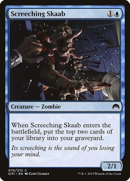 Screeching Skaab, Magic card ORI 70 — Magic Origins set