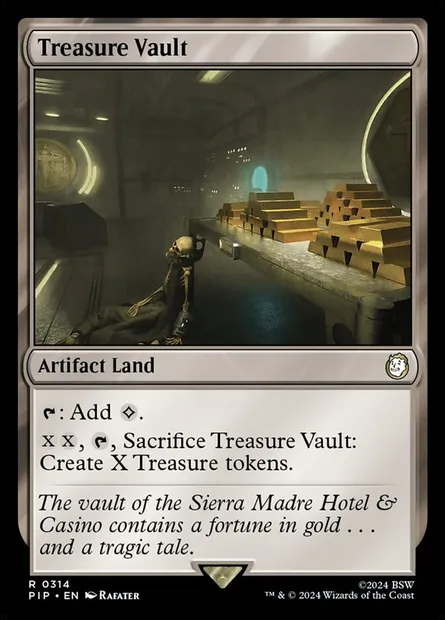 Treasure Vault, Magic card PIP 314 — Fallout set