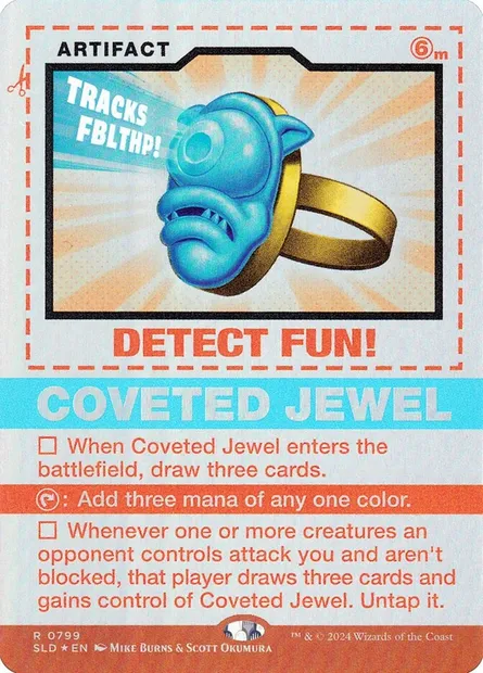 Coveted Jewel, Magic card SLD 799 — Secret Lair Drop set