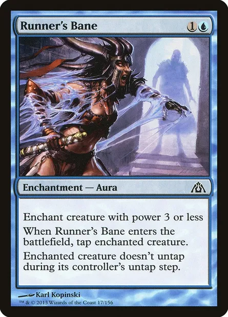 Runner's Bane, Magic card DGM 17 — Dragon's Maze set