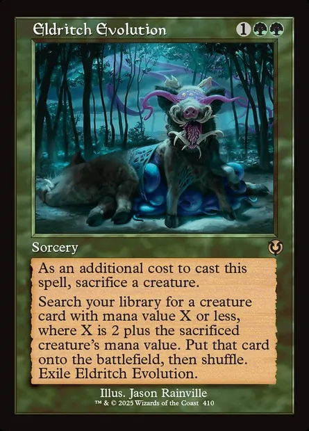 Eldritch Evolution, Magic card INR 410 — Innistrad Remastered set