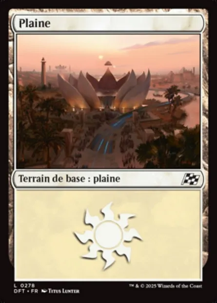 Plaine, carte Magic DFT 278 — extension Aetherdrift