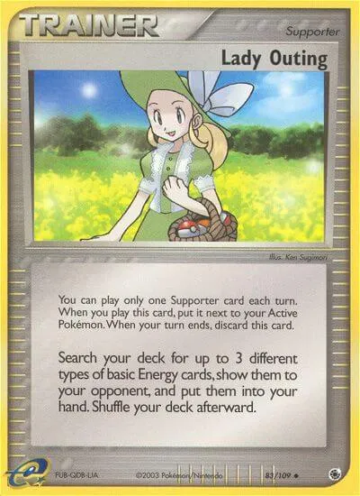 Lady Outing, Pokémon card RS 83 — Ruby & Sapphire set