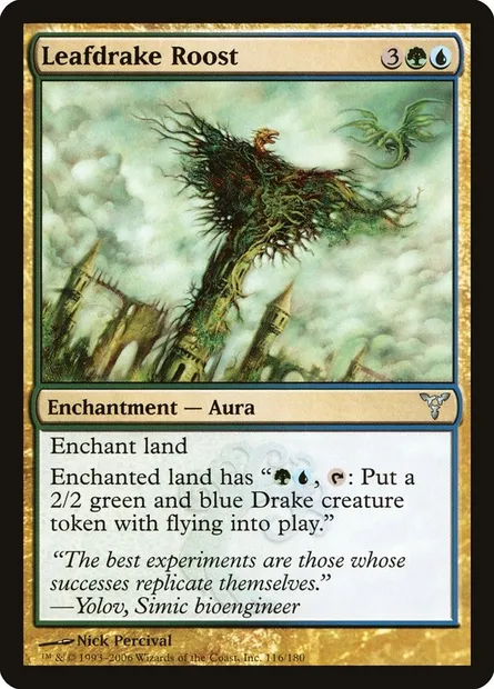 Leafdrake Roost, Magic card DIS 116 — Dissension set