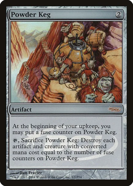 Powder Keg, Magic card P04 1 — Magic Player Rewards 2004 set