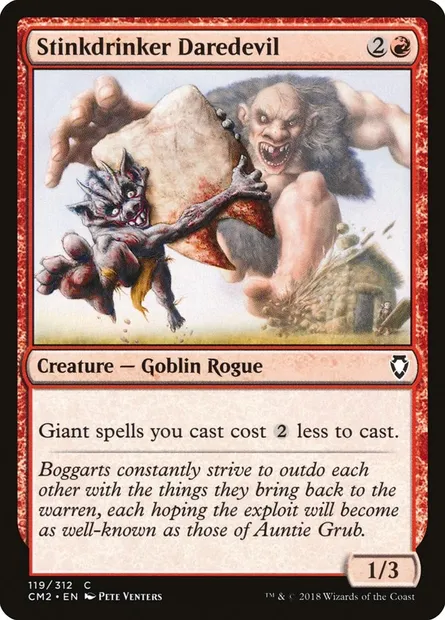 Stinkdrinker Daredevil, Magic card CM2 119 — Commander Anthology Volume II set