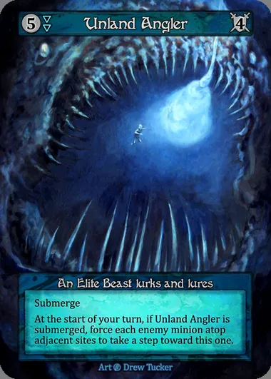 Unland Angler, Sorcery card BET 176 — Beta set