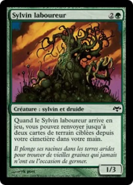 Sylvin laboureur, carte Magic EVE 78 — extension Coucheciel