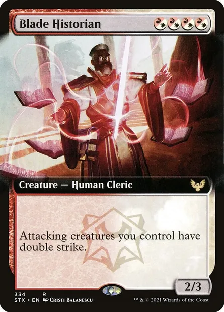 Blade Historian, Magic card STX 334 — Strixhaven: School of Mages set