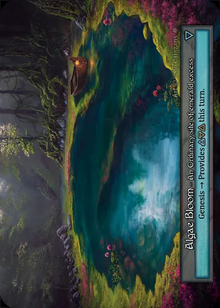 Algae Bloom, Sorcery card GOT 359 — Gothic set