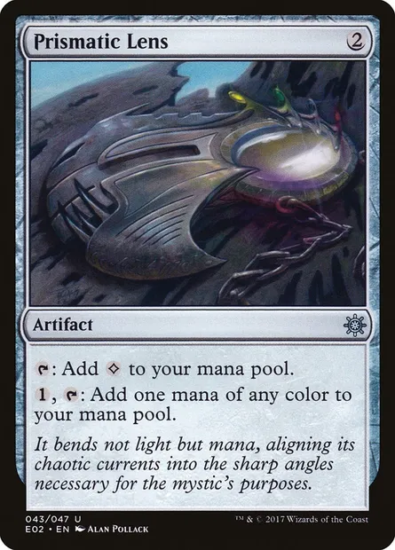 Prismatic Lens, Magic card E02 43 — Explorers of Ixalan set