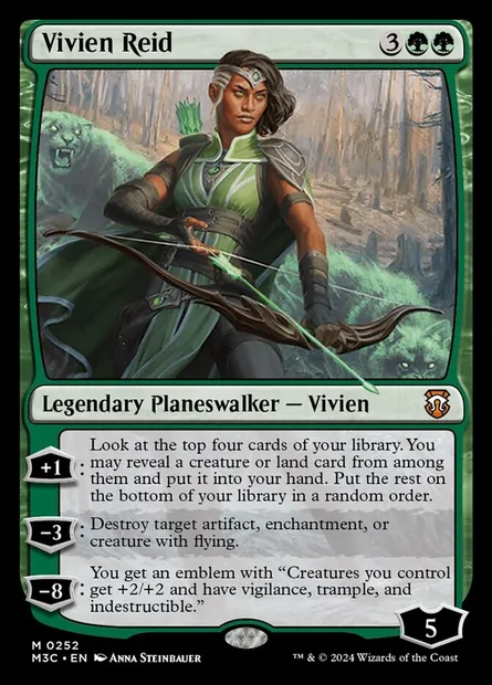 Vivien Reid, Magic card M3C 252 — Modern Horizons 3 Commander set