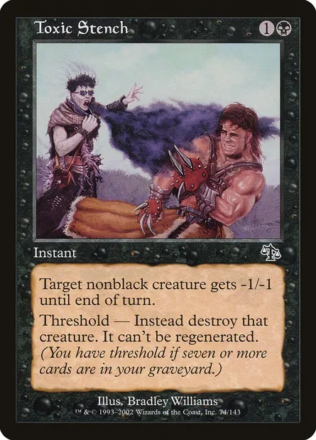 Toxic Stench, Magic card JUD 74 — Judgment set