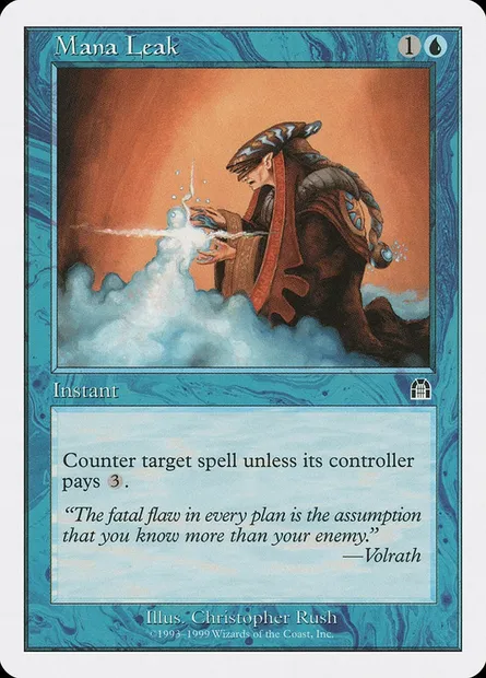 Fuite de mana, carte Magic BRB 41 — extension Battle Royale Box Set