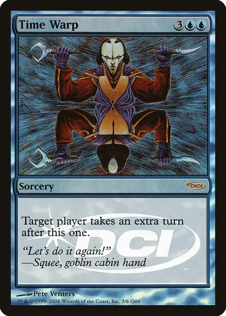 Time Warp, Magic card G04 3 — Judge Gift Cards 2004 set