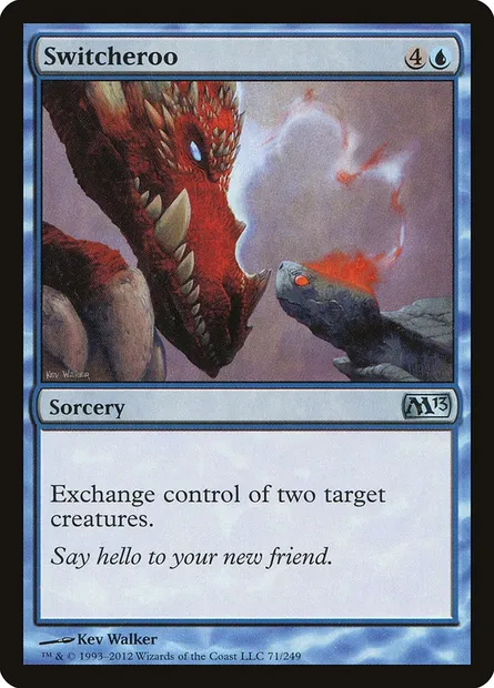 Switcheroo, Magic card M13 71 — Magic 2013 set