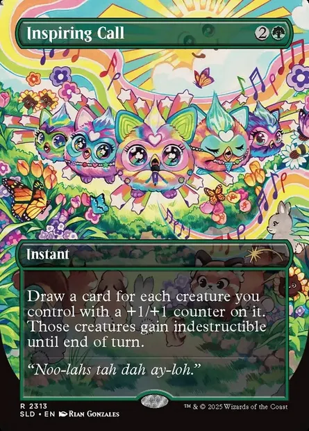 Inspiring Call, Magic card SLD 2313 — Secret Lair Drop set