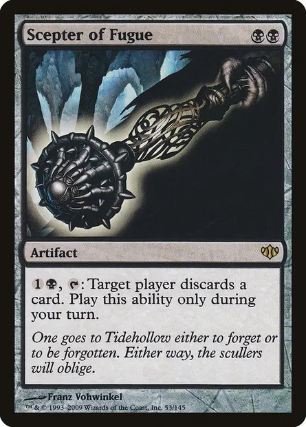 Scepter of Fugue, Magic card CON 53 — Conflux set