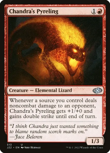 Chandra's Pyreling, Magic card J22 513 — Jumpstart 2022 set