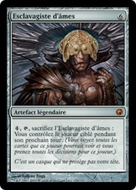 Esclavagiste d'âmes, carte Magic SOM 176 — extension Cicatrices de Mirrodin