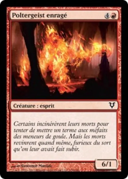 Poltergeist enragé, carte Magic AVR 150 — extension Avacyn ressuscitée