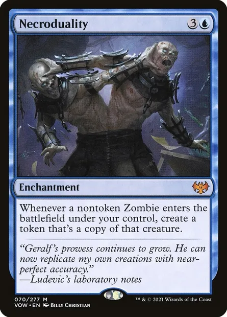 Necroduality, Magic card VOW 70 — Innistrad: Crimson Vow set