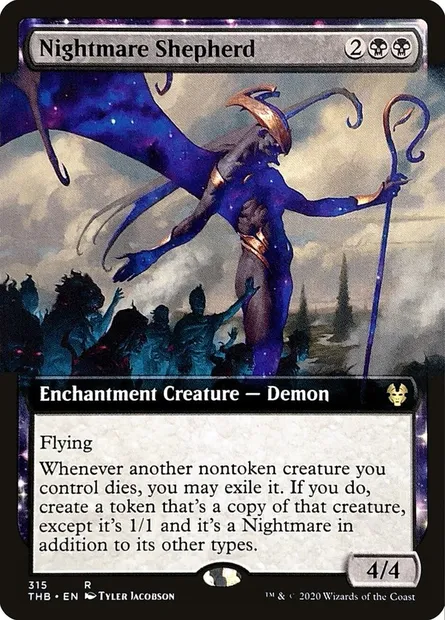 Nightmare Shepherd, Magic card THB 315 — Theros Beyond Death set