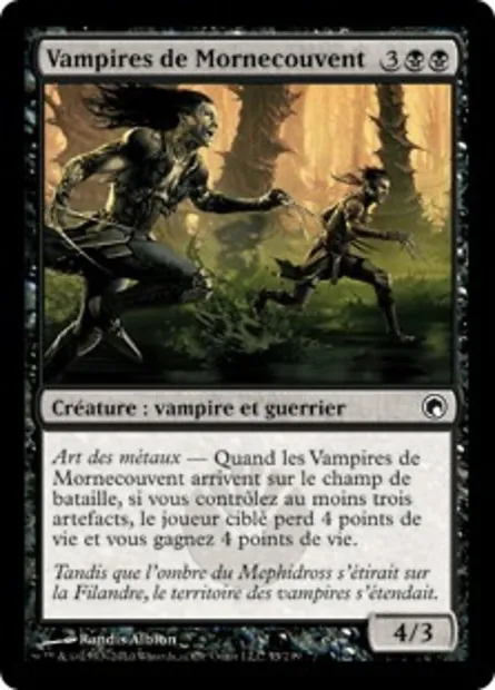 Vampires de Mornecouvent, carte Magic SOM 55 — extension Cicatrices de Mirrodin