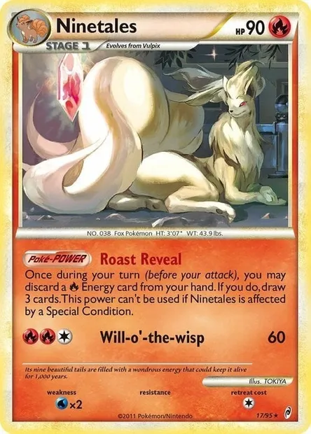 Feunard, carte Pokémon TDX 017-2 — extension Theme Deck & Blisters Exclusives