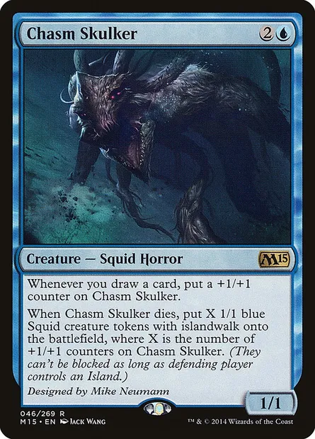 Chasm Skulker, Magic card M15 46 — Magic 2015 set