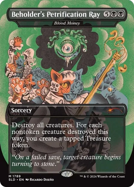 Argent du sang, carte Magic SLD 1789 — extension Secret Lair Drop