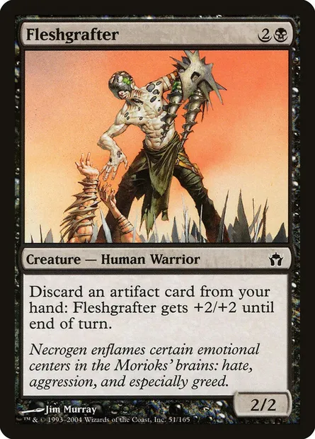 Fleshgrafter, Magic card 5DN 51 — Fifth Dawn set