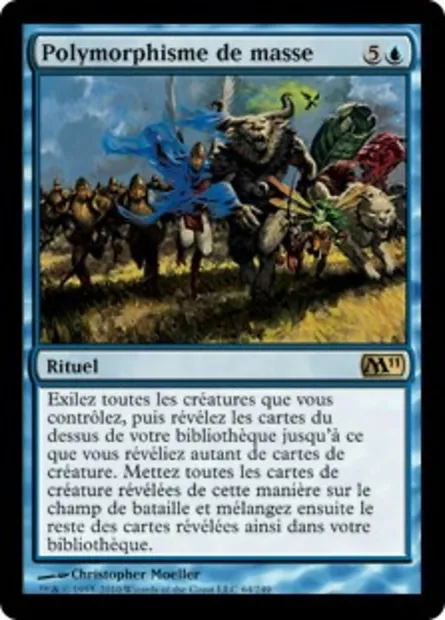 Polymorphisme de masse, carte Magic M11 64 — extension Magic 2011