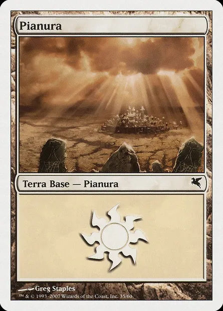 Plains, Magic card PSAL L35 — Salvat 2005 set