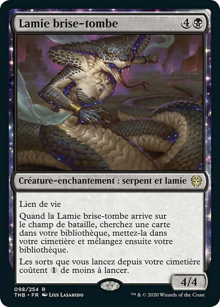 Lamie brise-tombe, carte Magic THB 98 — extension Theros Beyond Death