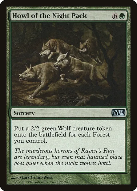 Howl of the Night Pack, Magic card M14 178 — Magic 2014 set