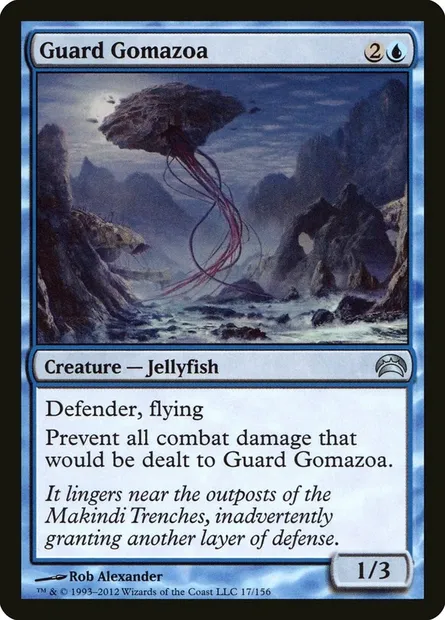 Guard Gomazoa, Magic card PC2 17 — Planechase 2012 set