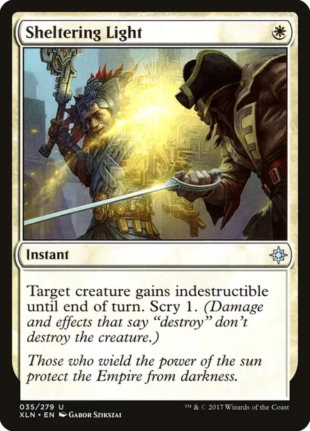 Sheltering Light, Magic card XLN 35 — Ixalan set